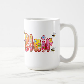 Blair - Floral and Bee Design Mug Kaffeetasse