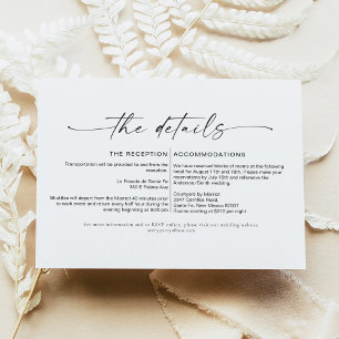 BLAIR Modern Bohemische Einfachtkarte Einladung