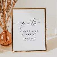 BLAIR Moderne Minimalistische Gents Badezimmer Toi