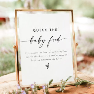 BLAIR Modernes Gucken Sie das Baby Food Baby Showe Poster