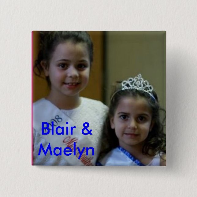 Blair und maelyn, Blair u. Maelyn Button (Vorderseite)