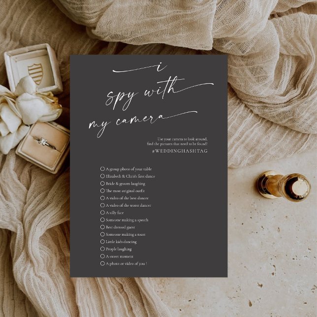 BLAIRE Modern Spy Wedding Foto Hunt Game Program Programm (Von Creator hochgeladen)