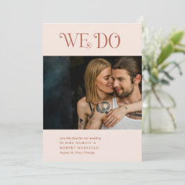 Blaire Neutral Modern Wedding Save The Date