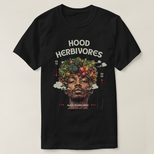 BlakBoxx Hood Herbivore Hoodie T-Shirt (Design vorne)