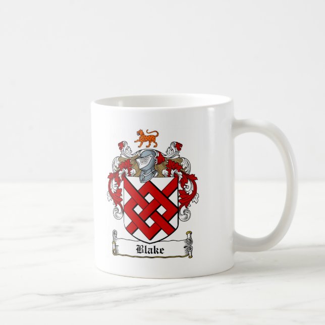 BLAKE-FAMILIENWAPPEN - BLAKE-WAPPEN TASSE (Rechts)