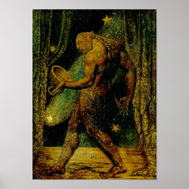 Blake Ghost eines Flea Fine Art Poster (Vorne)