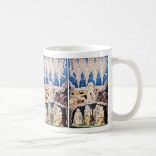 Blake-Illustration: Als die Morgensterne sangen... Tasse