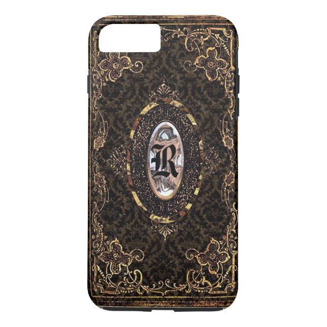 Blake-Monogramm Plus Case-Mate iPhone Hülle (Rückseite)