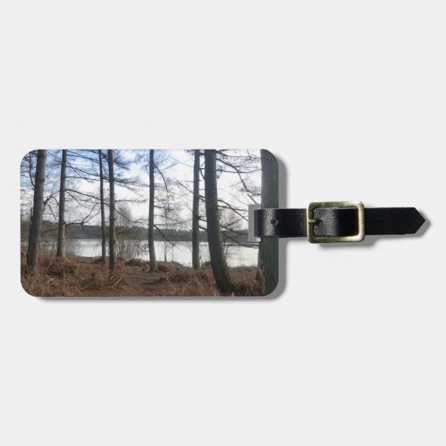 Blakemere Moos in Delamere Wald Gepäckanhänger (Vorderseite horizontal)