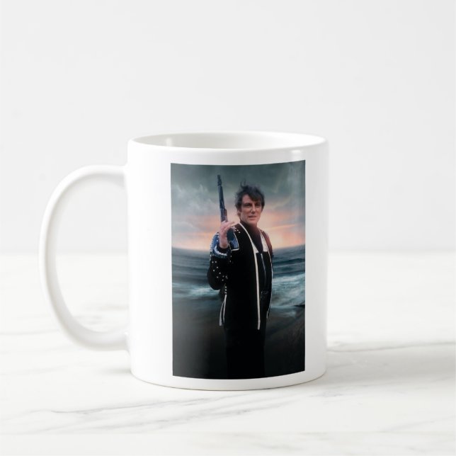 Blake's 7 - Avon am Meer Kaffeetasse (Links)