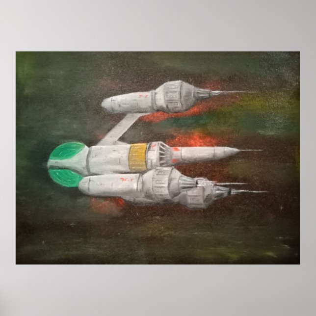 Blakes 7 Liberator DSV Poster (Vorne)