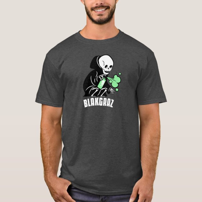 Blakgraz Grim Sensenmann T - Shirt (Vorderseite)