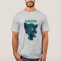 Blakgraz Lucy der Hund mit Kopfhörer T - Shirt