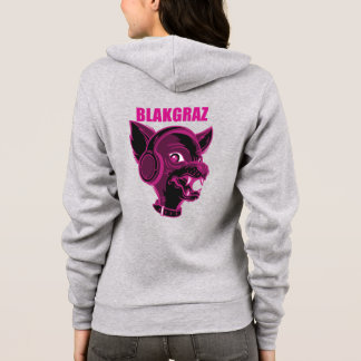 Blakgraz Lucy der Hund mit Kopfhörer T - Shirt