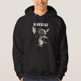 Blakgraz Lucy der Hund mit Kopfhörer T - Shirt