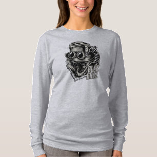 Blakgraz Steampunk-Hut und Schutzbrille T-Shirt