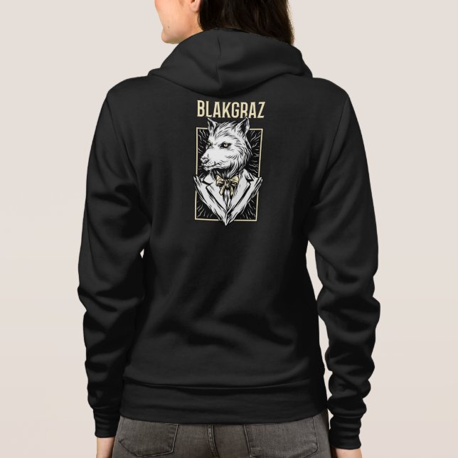 Blakgraz Werewolf Portrait T - Shirt (Rückseite)