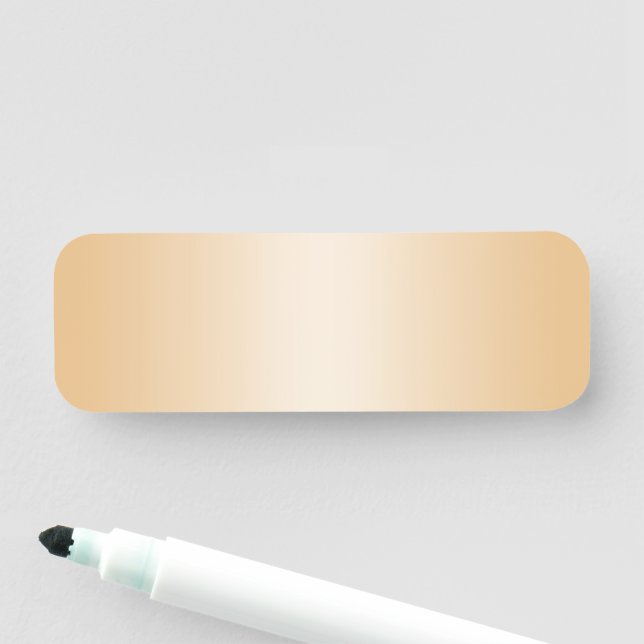 Blale Gold Gradient Namensschild (Beispiel)