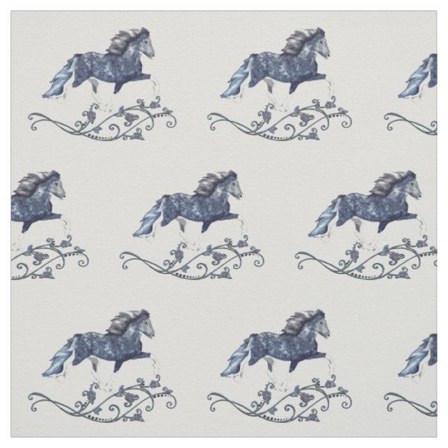 Blámóða   Blauer Nebel Stoff (Muster)