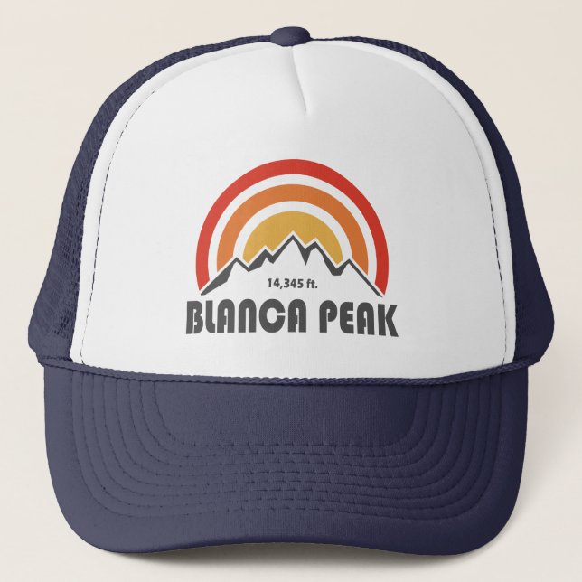 Blanca Peak Truckerkappe (Vorderseite)