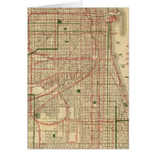 Blanchard-Karte von Chicago