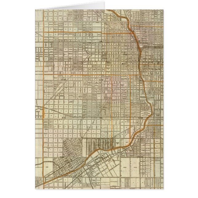 Blanchard-Leitplan von Chicago (Vorne)