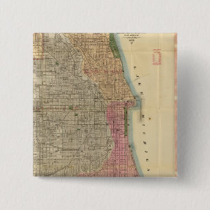 Blanchard-Leitplan von Chicago Button