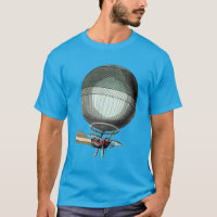 Blanchard Vintage Heißluftballon