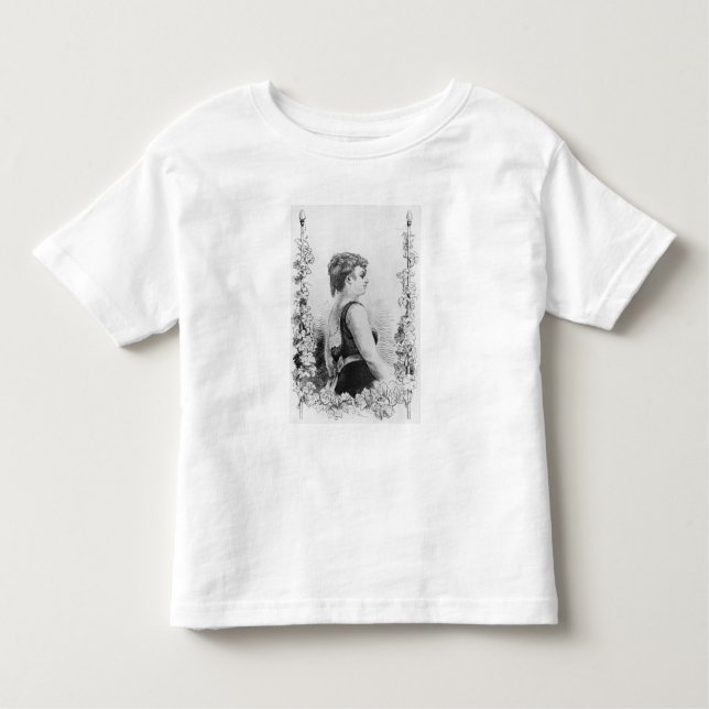 Blanche d'Antigny Kleinkind T-shirt (Vorderseite)