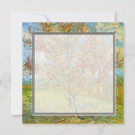 Blanche Einladung, Pfirsichbaum in Blossom Einladung