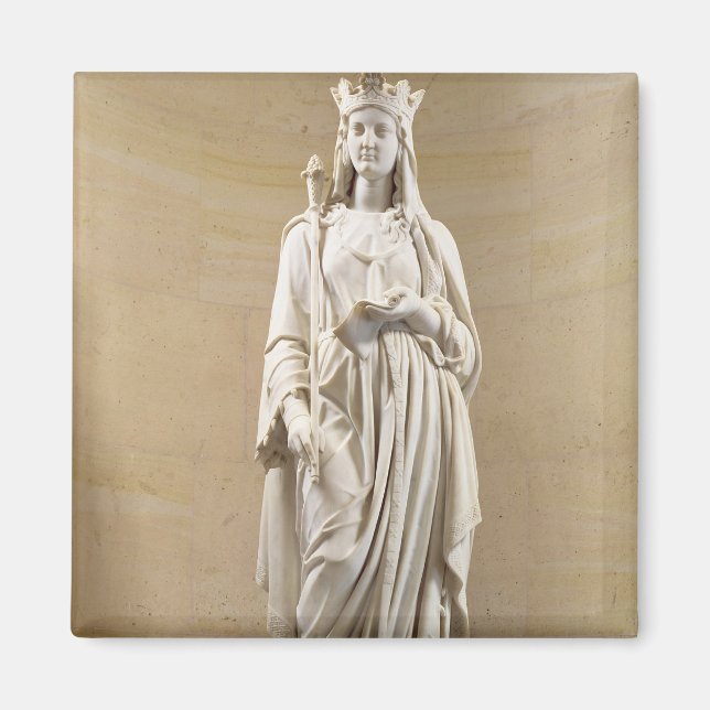 Blanche of Castile (1188-1252) Queen of France, 18 Magnet (Vorne)