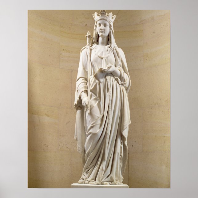 Blanche of Castile (1188-1252) Queen of France, 18 Poster (Vorne)