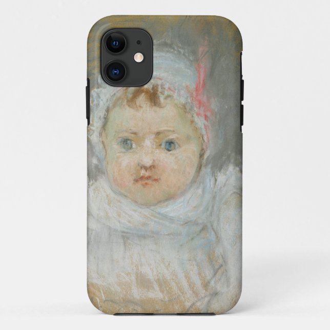 Blanche Pontillon als Baby, 1872 (Pastell auf Case-Mate iPhone Hülle (Rückseite)