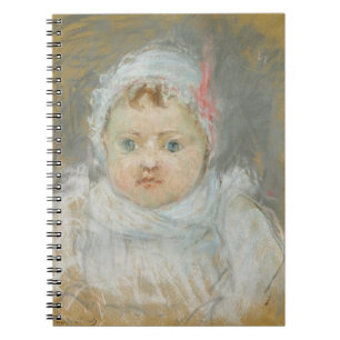 Blanche Pontillon als Baby, 1872 (Pastell auf Notizblock