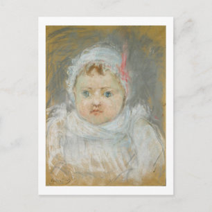 Blanche Pontillon as a Baby, 1872 (pastellfarben a Postkarte