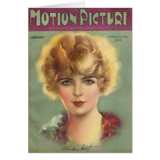 Blanche süße stille Stern-Karte