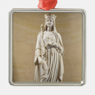 Blanche von Olivenölseifen-(1188-1252) Königin Silbernes Ornament