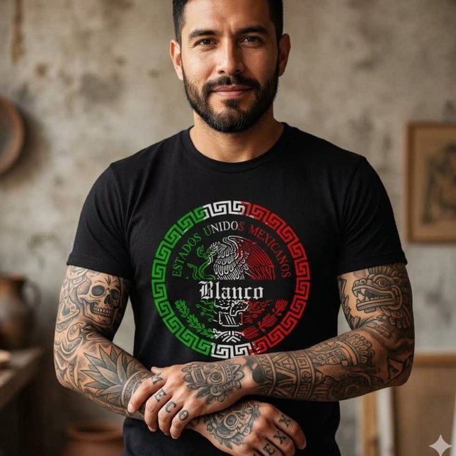 Blanco Nachname mexico Shirts mit Namen (Blanco Last name T-shirt)