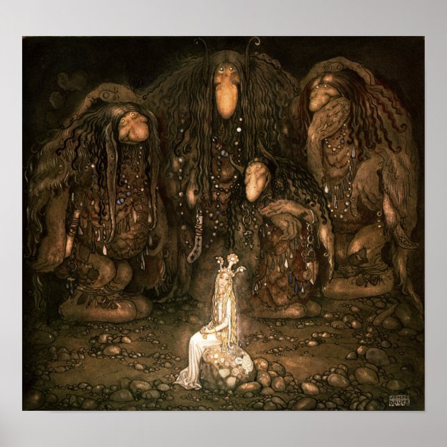 Bland Tomtar och Troll Poster (Vorne)