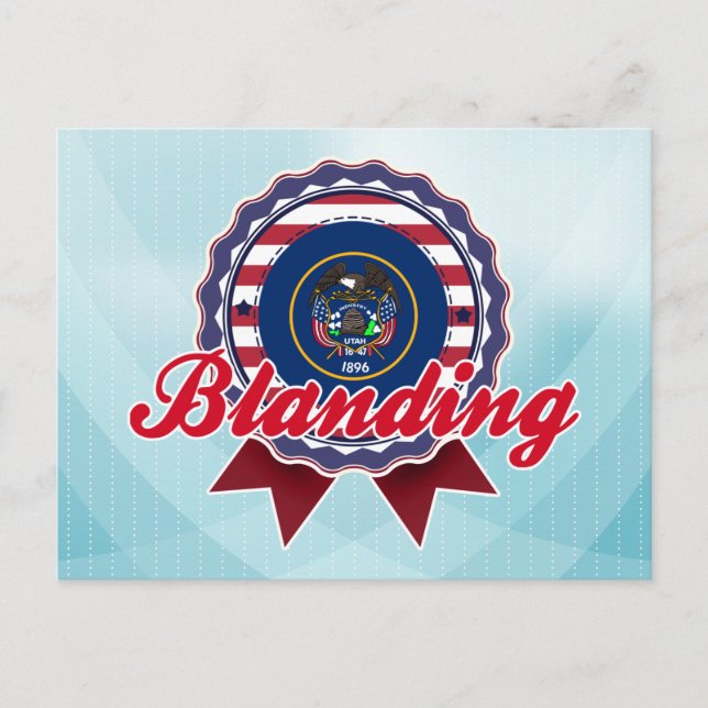 Blanding, ABER Postkarte (Vorderseite)