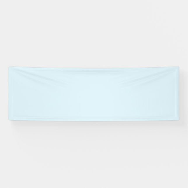 Blank 2.5' x 8' Banner mit Hintergrundfarbe (Horizontal)