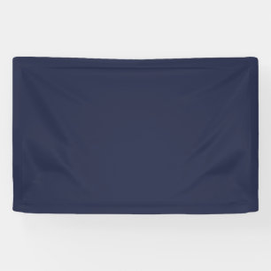Blank 2.5'x4 Banner mit Navy Blue Background