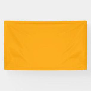 Blank 3' x 5' Banner mit orangefarbenem Hintergrun