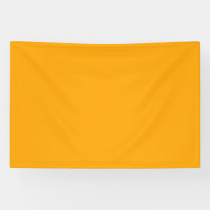 Blank 4'x6' Banner mit orangefarbenem Hintergrund