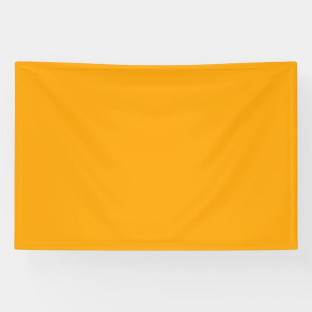 Blank 4'x6' Banner mit orangefarbenem Hintergrund (Horizontal)