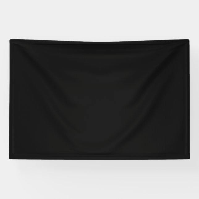 Blank 4'x6' Banner mit schwarzem Hintergrund (Horizontal)
