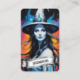 Blank Affirmation Cards Visitenkarte