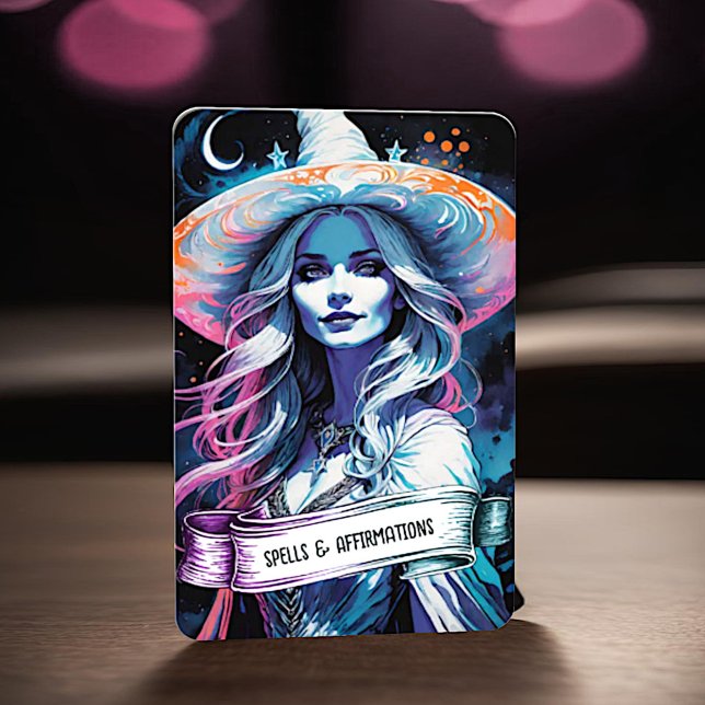 Blank Affirmation Spell Cards Visitenkarte (Von Creator hochgeladen)