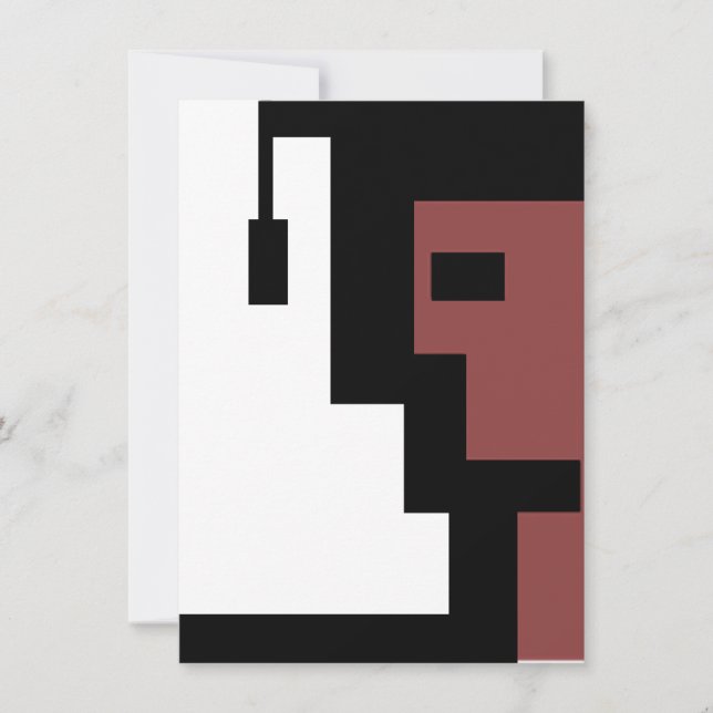 Blank Ankündigungen Graduation Party Einladungen (Vorderseite)