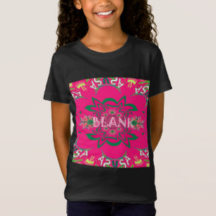 Blank Baby Vivid Pink Lila Shade Monogram T-Shirt